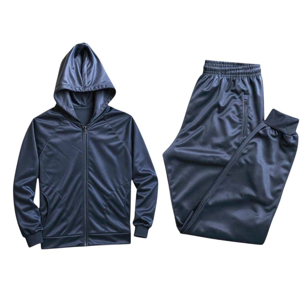 Kit Masculino Básico de Frio Blusa + Calça Jogger Cinza - Estampa Lisa - Pronta Entrega + Envio