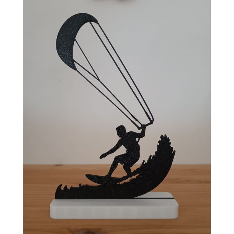 Enfeite de Mesa Kite Surf