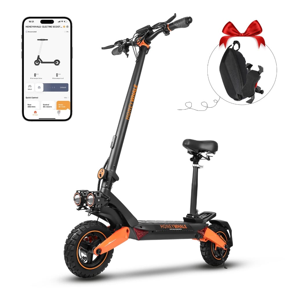 HONEYWHALE T8a Patinete Elétrico Adulto, 950 W Scooter Eletrica, 55 Km/h Velocidade Máxima