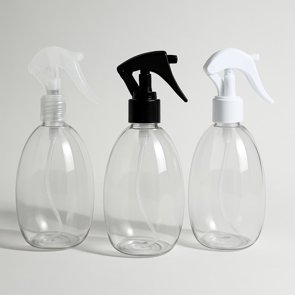 Kit 02 Unidades Frasco Borrifador Gatilho Jardinagem 350mL Álcool