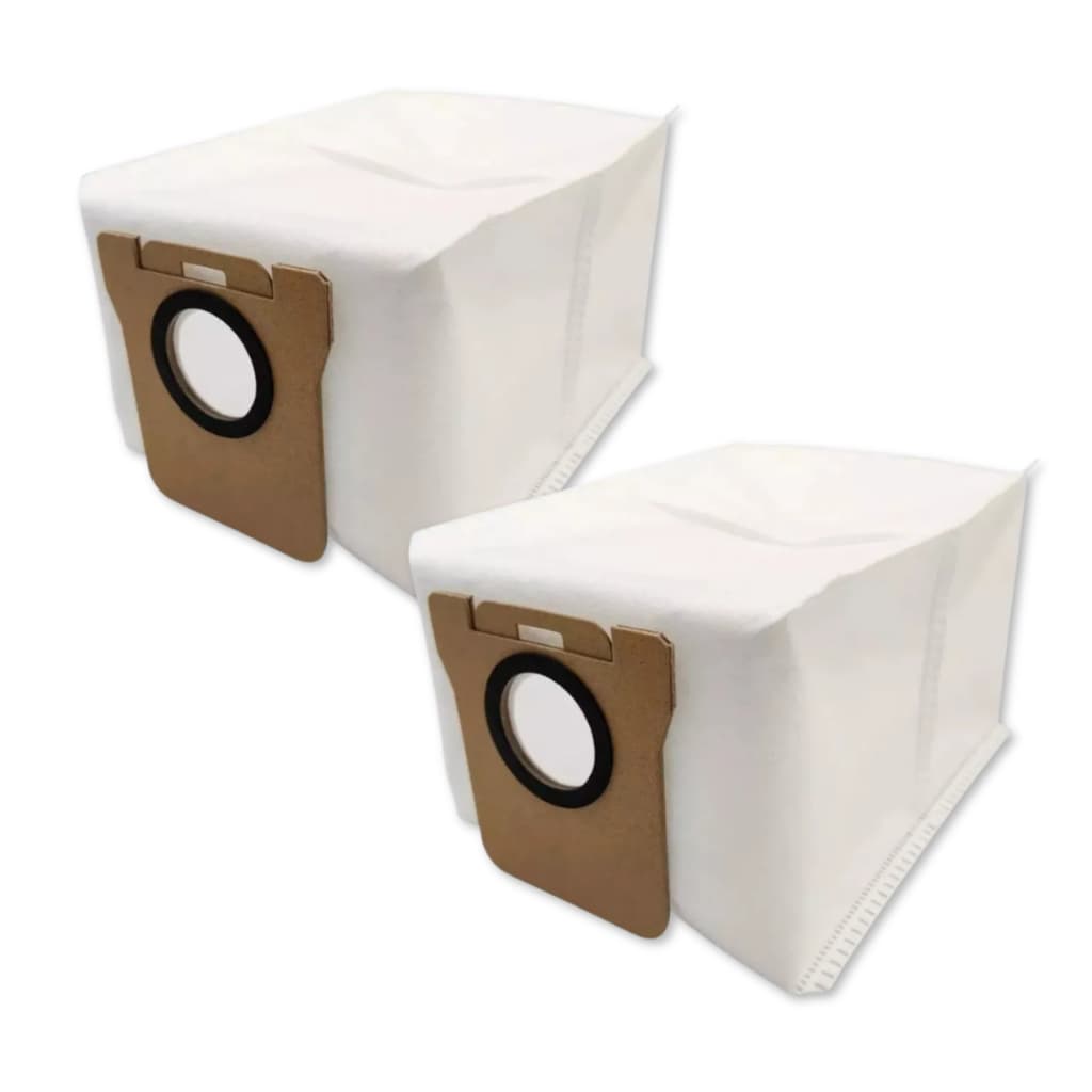 Kit 2 Saco Coletor Pó Poeira Para Robô Aspirador X10+ / X10 Plus, X20+ / X20 Plus, X20 Pro, X20 Max