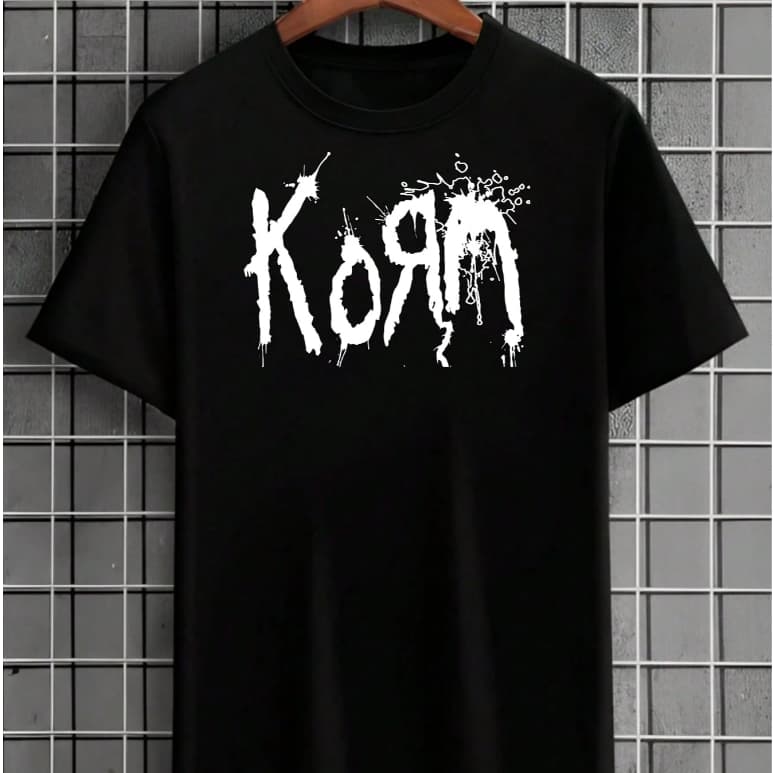 Camisa Premium Banda Korn Rock Internacional Derretido Oldskull Blusa Unissex Camiseta 100% Algodão