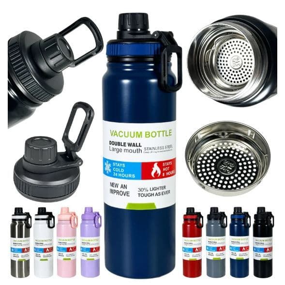 Garrafa Térmica Inox 800ml – Personalizada com Gravação a Laser!