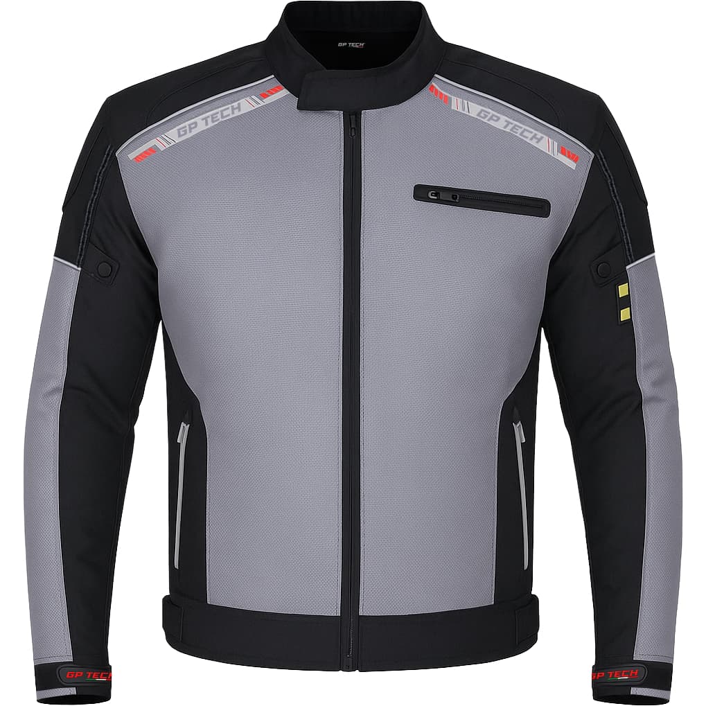 Jaqueta Motociclista Ventilada Com Proteções Gp Tech Summer 3 C/ Proteções