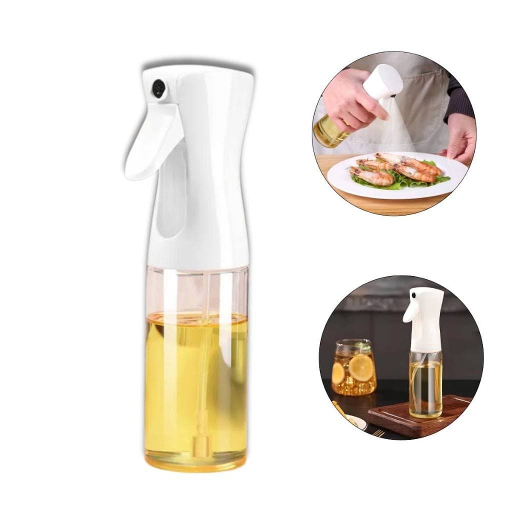 Borrifador em Spray Pulverizador Azeite óleo Culinario Premium Vinagre Água Saudável Vidro 220ML Sem Disperdicio
