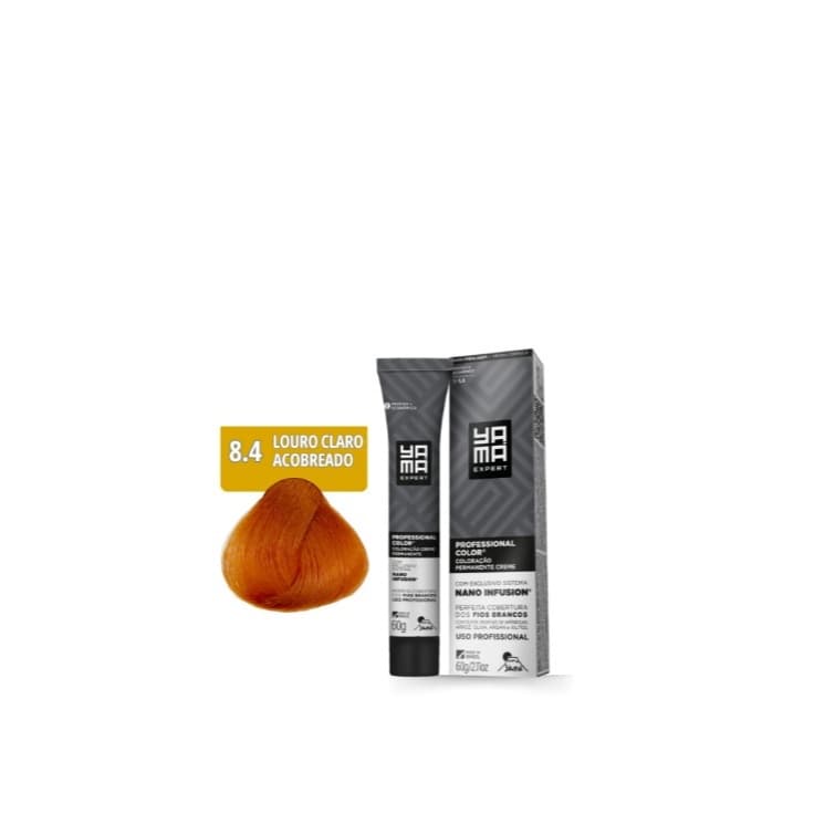 Coloração Yamá Expert 8.4 professional color nano infusion 60g