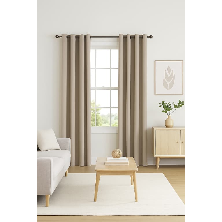 Cortina Blackout PVC corta 100 % a luz 2,80 m x 2,30 m para sala, escritorio, quarto M1