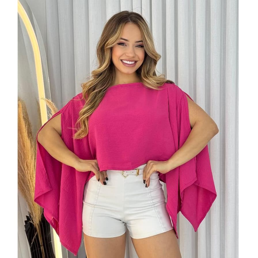 Blusa Manga Morcego Varias Formas De Usar