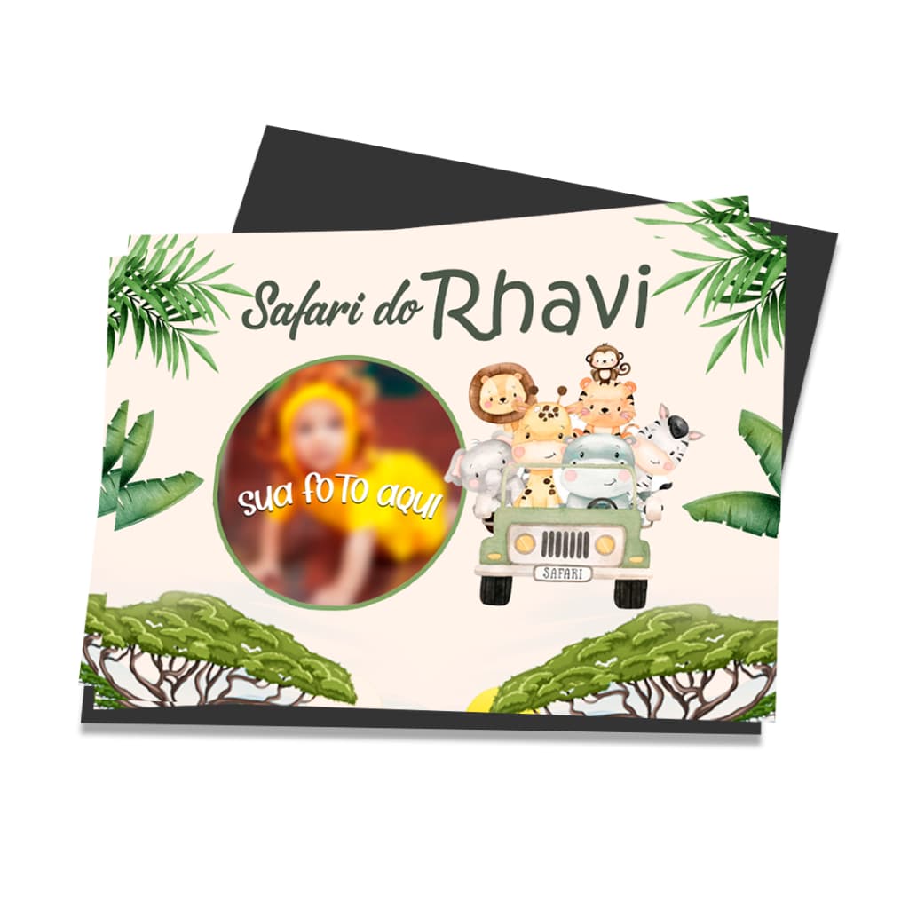 kit 20 Imã de Geladeira Personalizado Lembrancinha de Aniversário