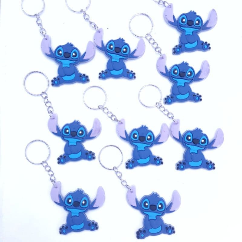 kit10 unidades chaveiro lembrancinha aniversário festa Stitch