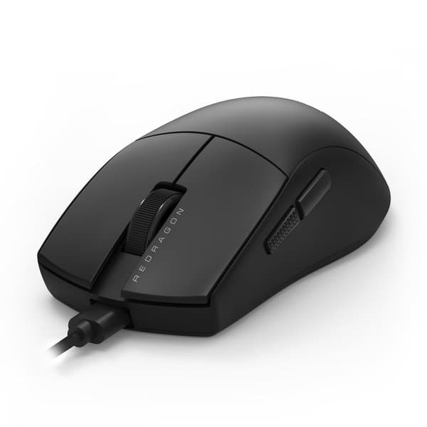 Mouse Gamer Redragon K1ng 8K Preto PAW3395 8000 Hz Cabo USB Tipo-C