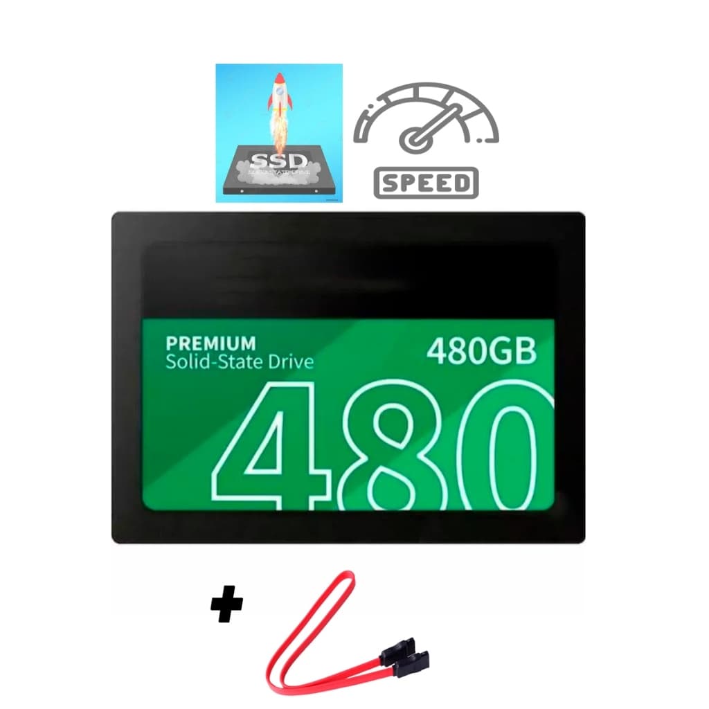 Disco Sólido Interno SSD 240GB, 480GB, 1TB SATA 2.5 + Envio Expresso
