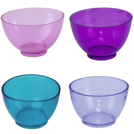 1xTigela Cubeta  de Silicone cores variadas 150ml Santa Clara /Promoção (unidade)