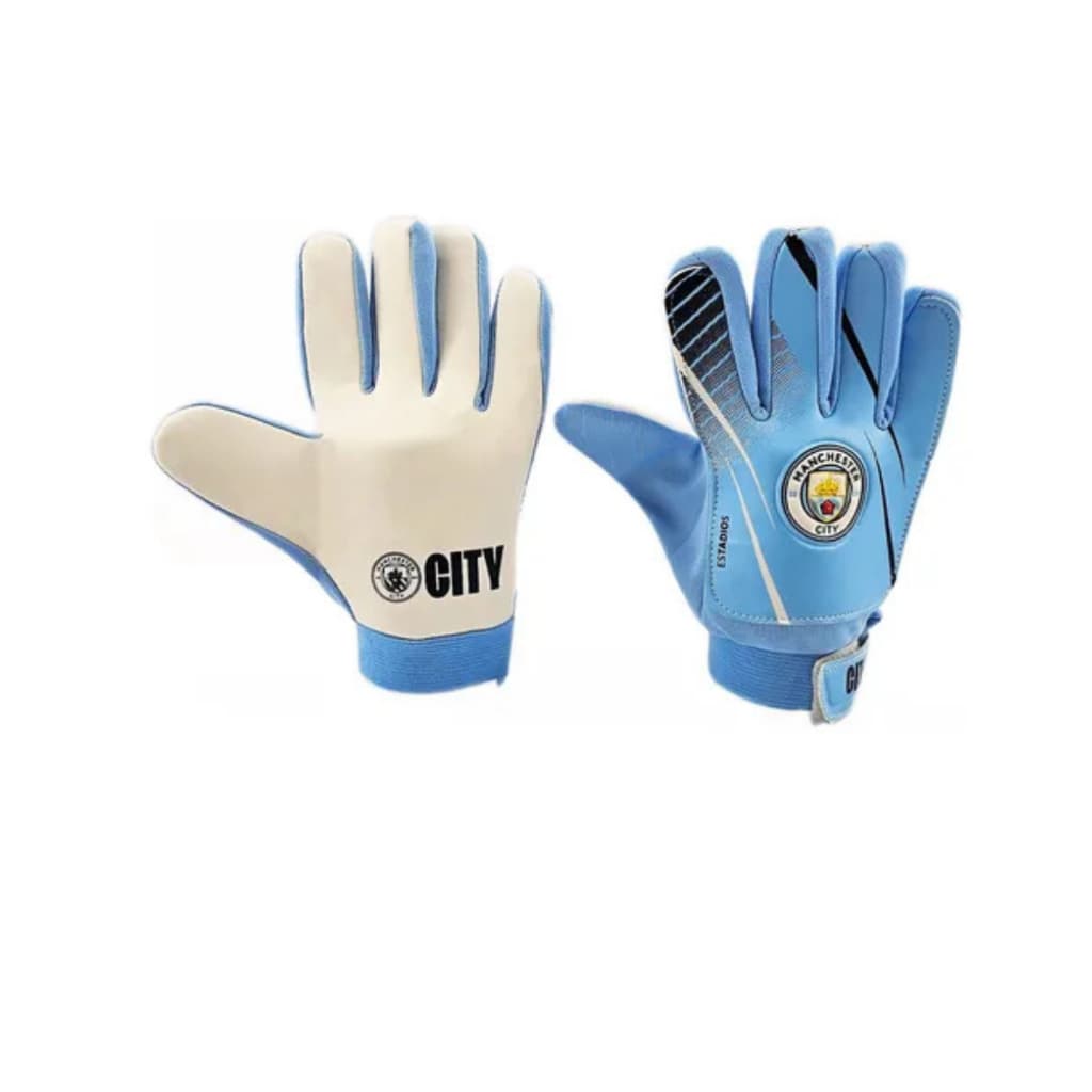 LUVA GOLEIRO INFANTIL KIDS MANCH CITY ORIGINAL DO CLUBE SPORTCOM TREINOS E JOGOS