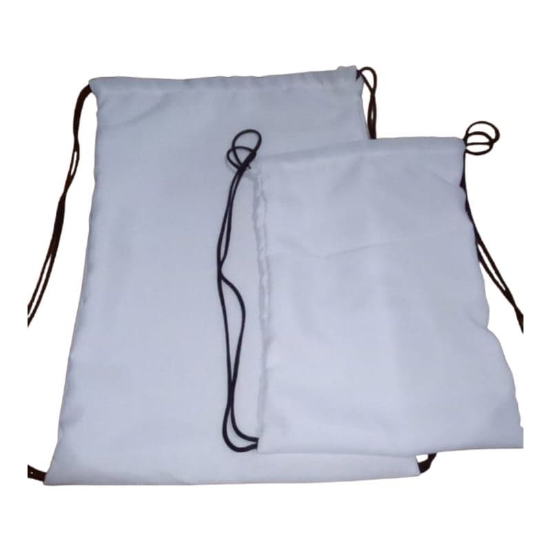 Mochila Saco 20×30 cm kit com 10 / 20 e 30 unidades para sublimação