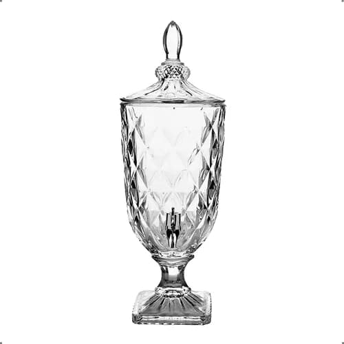 SUQUEIRA 5L VIDRO DIAMANTE COM TORNEIRA