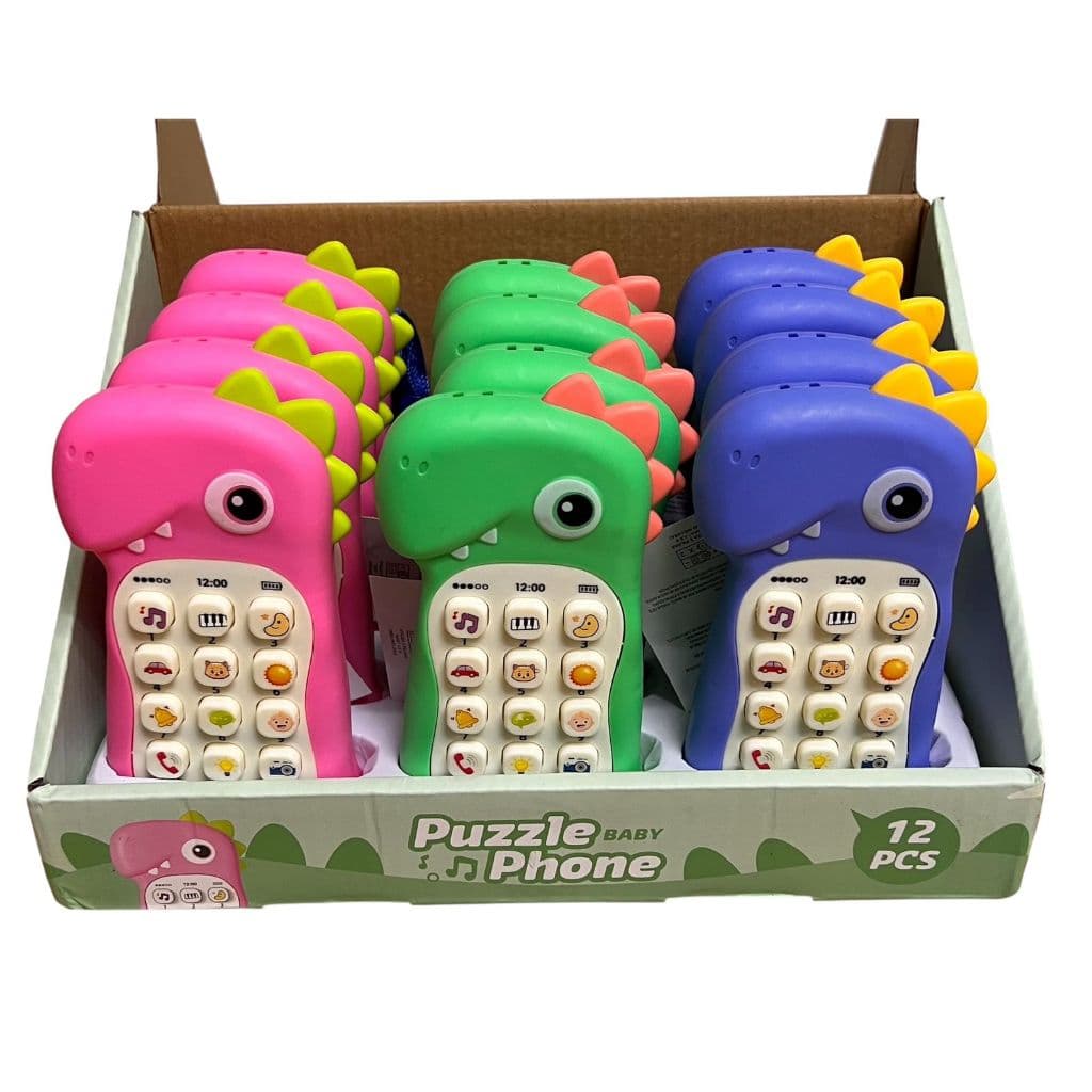 Celular Infantil Musical telefone Interativo com mordedor Educativo Sensorial brinquedo bebê