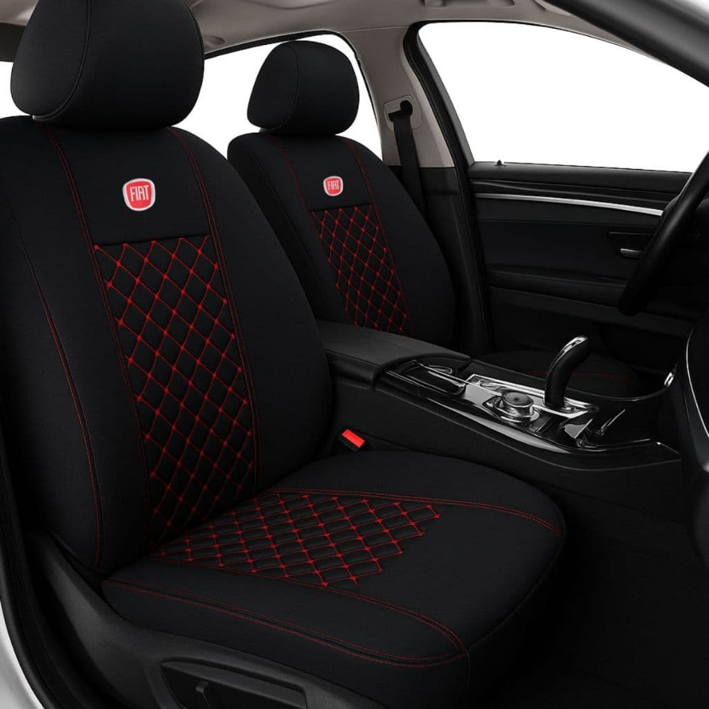 CAPA DE BANCO SUPER PRIME TECIDO AUTOMOTIVO COM BORDADO TODAS MONTADORAS, PERFEITA PARA O VEÍCULO