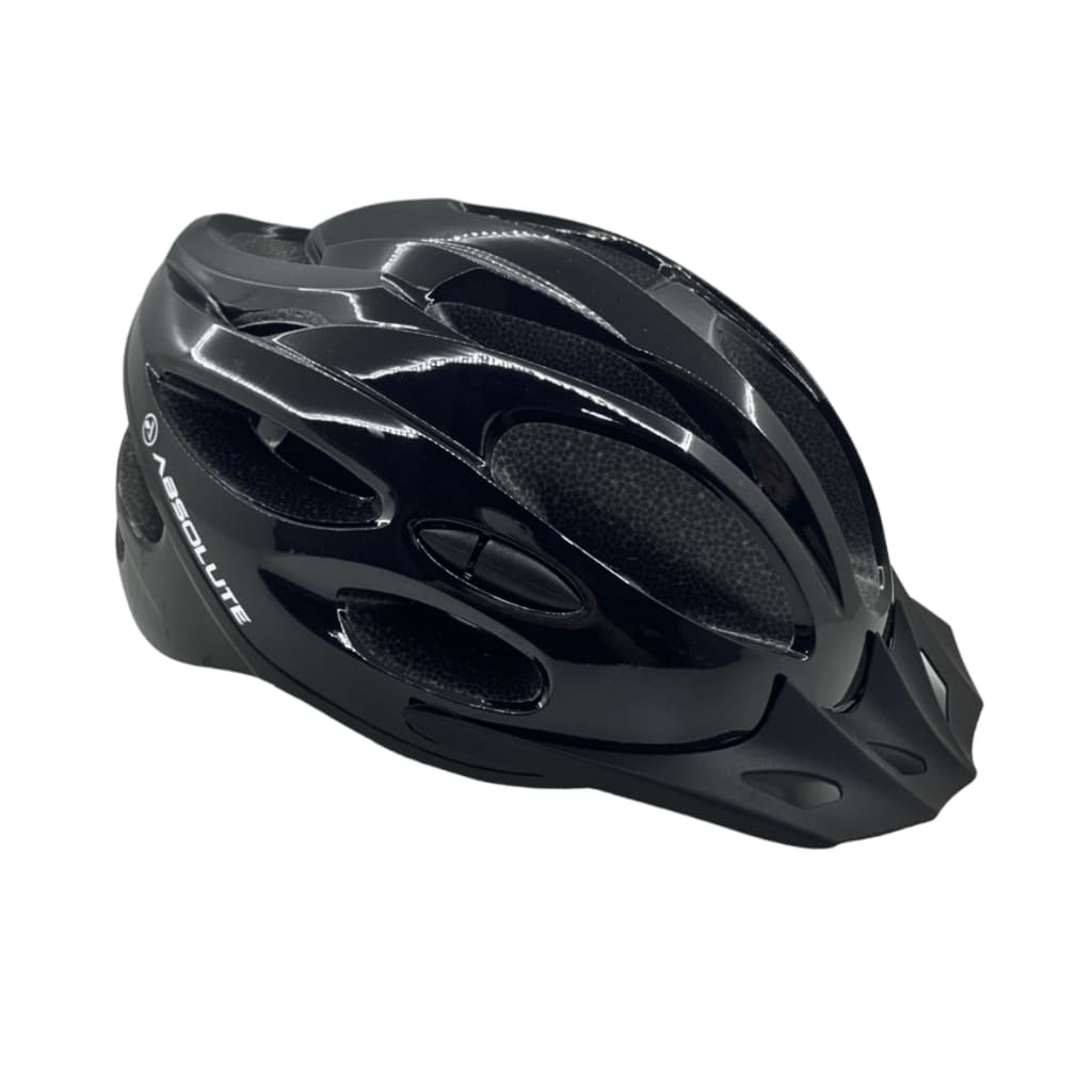 Capacete Absolute Nero Preto – MTB/Speed – Fecho Ajustável com LED Traseiro – Tamanhos M e G