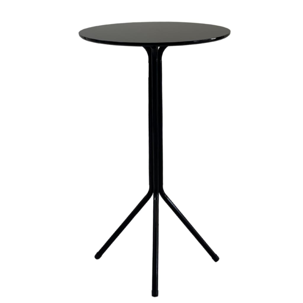 Mesa Bistrô Alta MDF Aço Bar Cozinha Balcão Lanchonete Area Gourmet