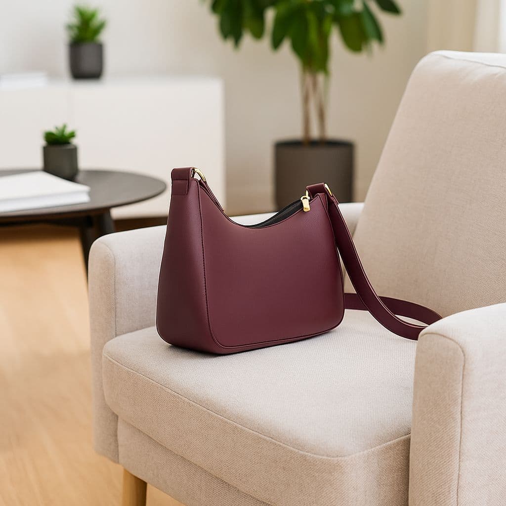 Bolsa Feminina Baguete De Ombro Sofisticada Moderna Ali Freitas