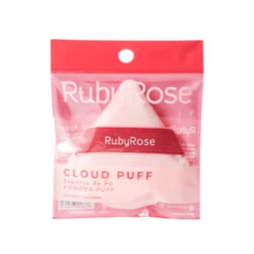 ESPONJA PARA PÓ CLOUD PUFF RUBY ROSE LINHA ROSA