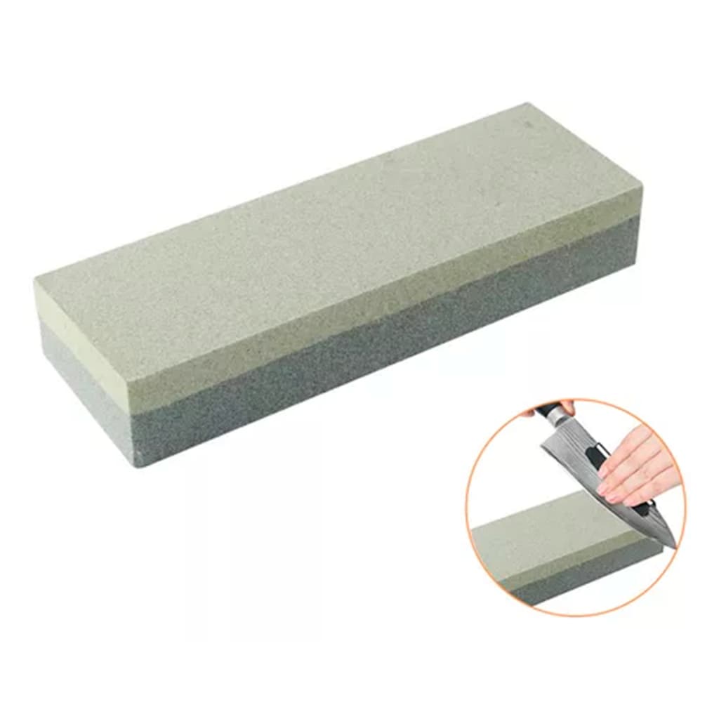Pedra de Afiar Profissional Fertak – Dupla Face, 8” Polegadas