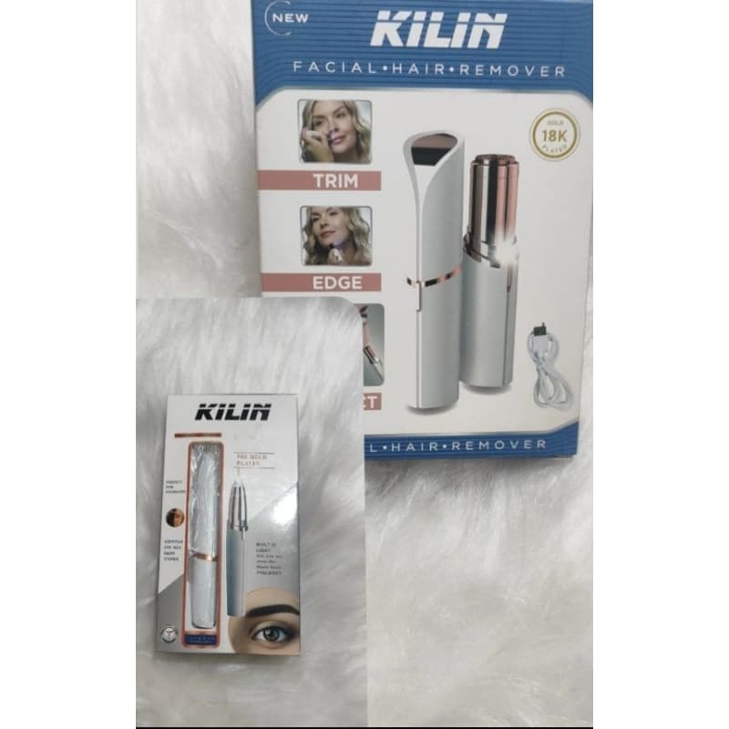 kit com dois depiladores facial
