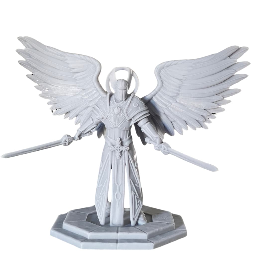 Anjo Guerreiro: Archangel - Pronto para pintura(opcional)