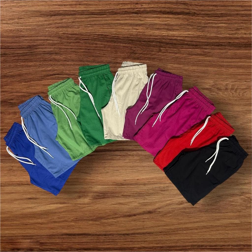 Short Mauricinho Com Bolso Bermuda Linho Premium masculino