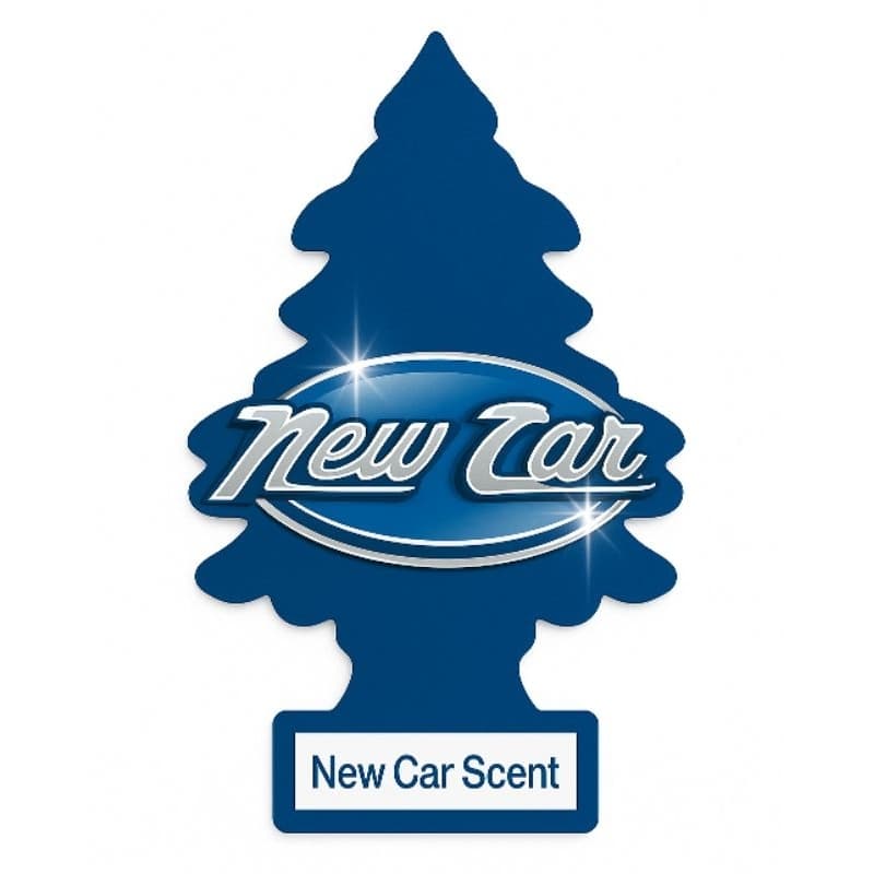 Kit 3 Aromatizantes Little Trees NEW CAR ORIGINAL - Cheirinho Aromatizador de Carros e Ambientes