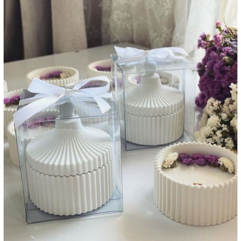 Kit 50 potes para vela ou porta-joias ( vazio)
