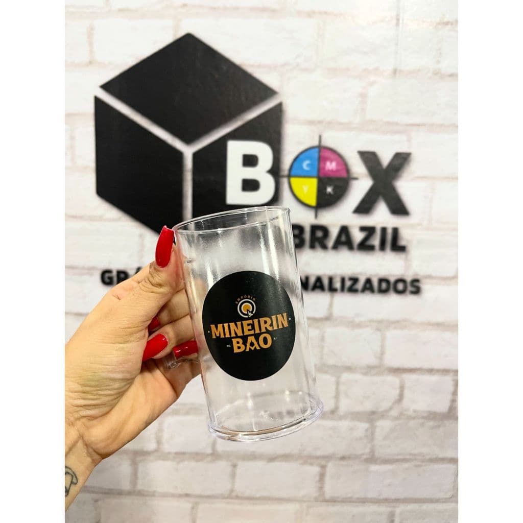 CANECA DE ACRÍLICO PERSONALIZADA