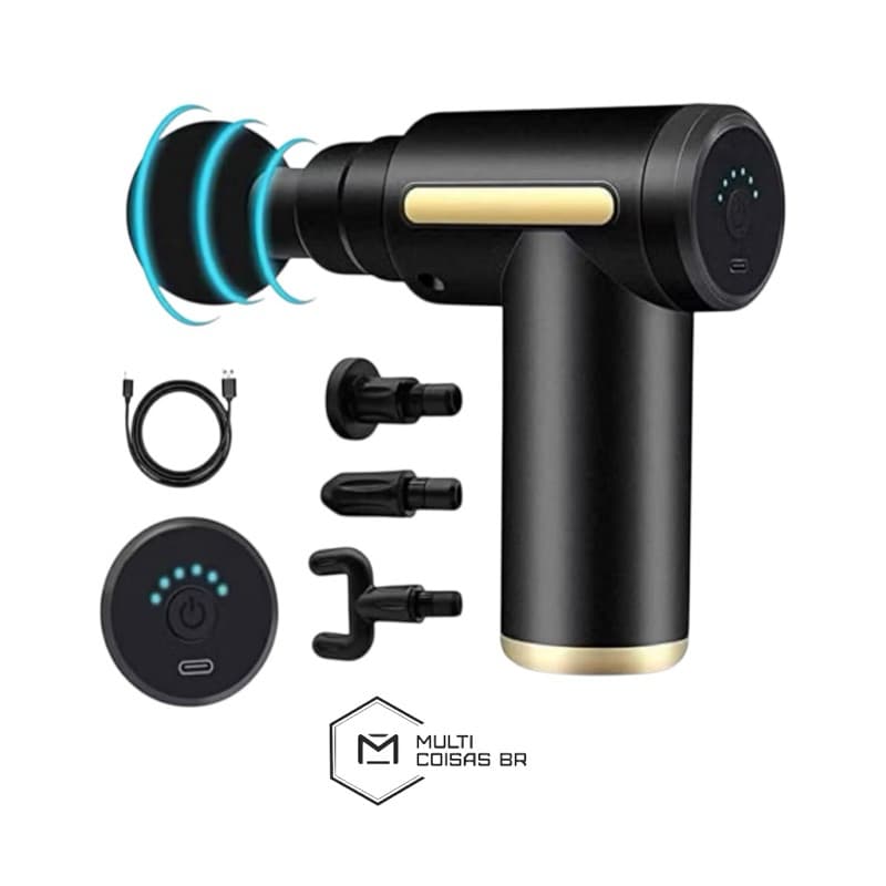Massageador Elétrico Muscular Profissional com Alta frequência