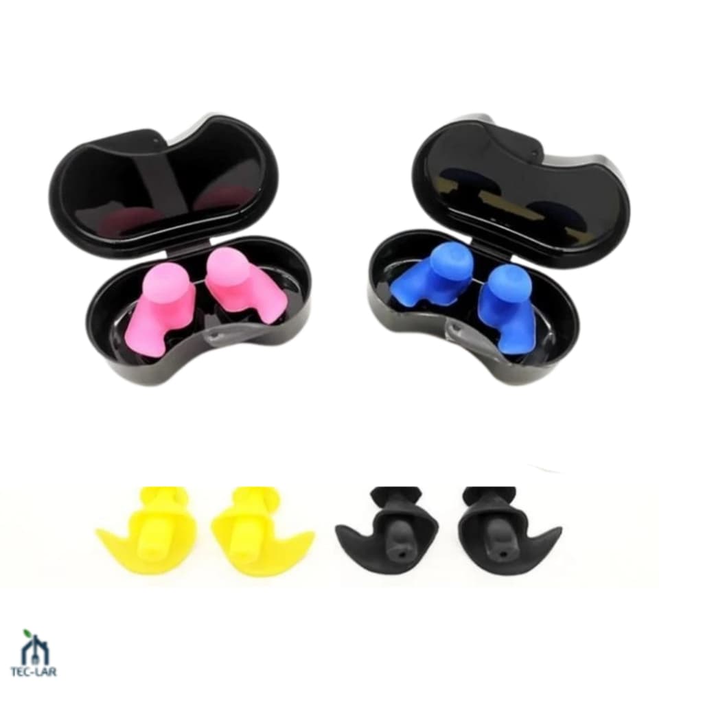 Protetor Auditivo de Silicone Anti-Ruído – Ideal Redução de Ruído Sono Leitura Piscina Concentração