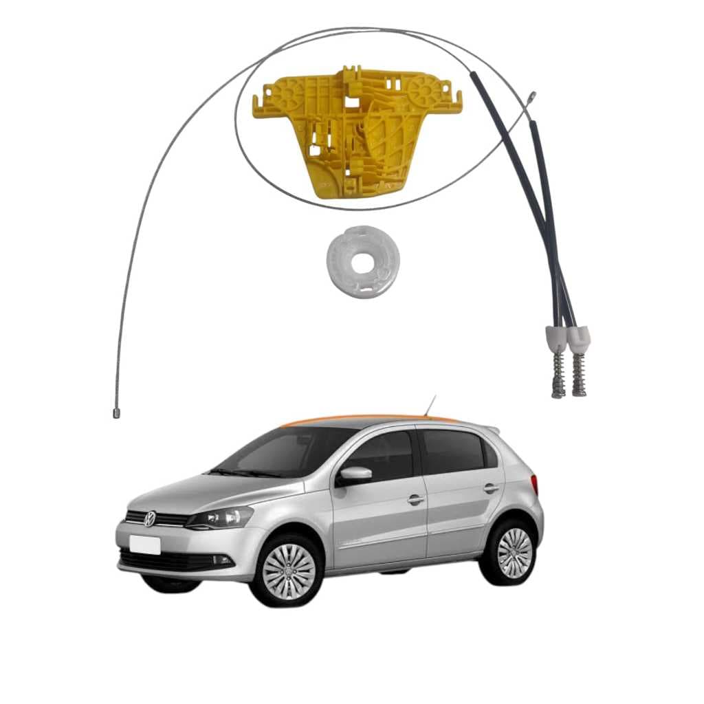 Reparo Maquina Vidro Eletrico Gol Voyage G5 Com Arraste Traseiro Volkswagen