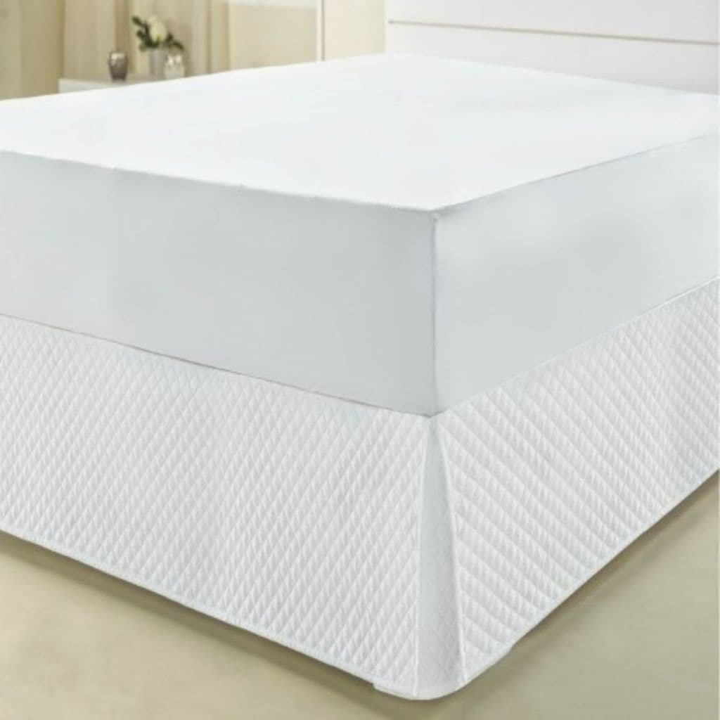 Saia para Cama Box Casal Matelada em Poliéster com Forro TNT – Elegante, Resistente e Lavável