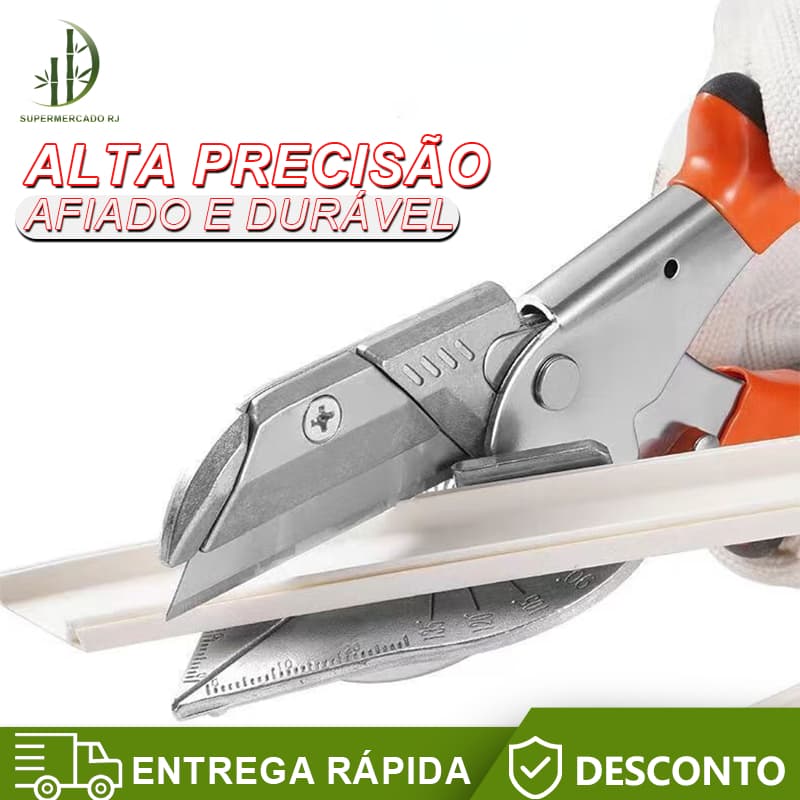Tesoura Alicate Corte Ângulo Esquadria Ajustável De 45a 135 Graus De Carpintaria Multifuncional universal