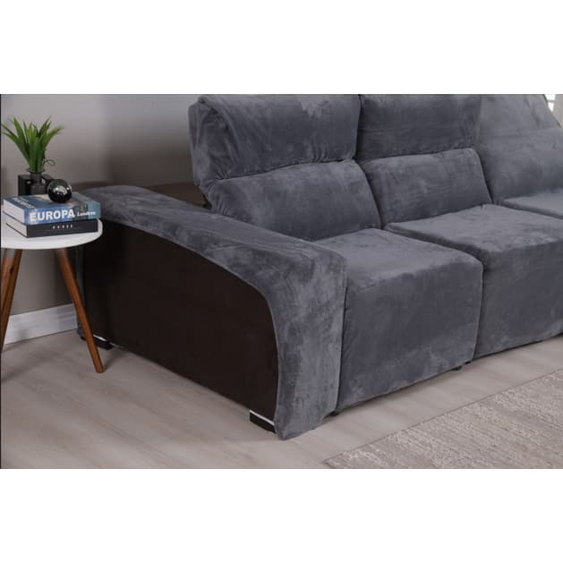 Capa de Sofá Retrátil 2 Lugares em Manta Soft Luxo