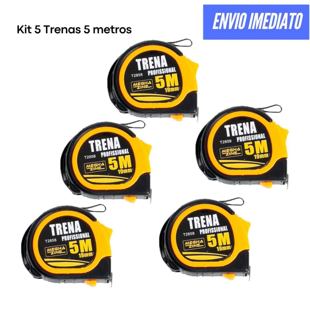 Trena de bolso com 5 metros