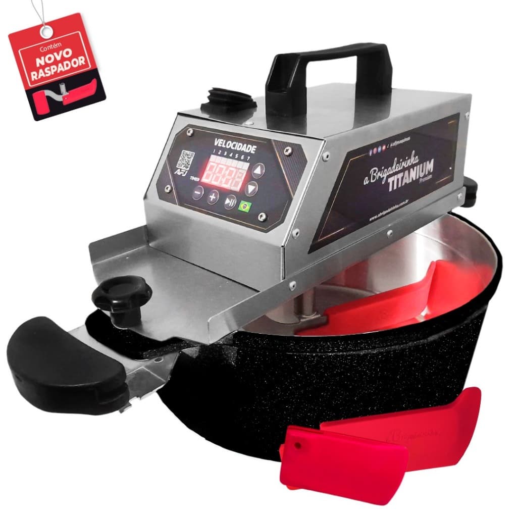 PANELA PARA MEXER DOCES A BRIGADEIRINHA TITANIUM PREMIUM 28 CM