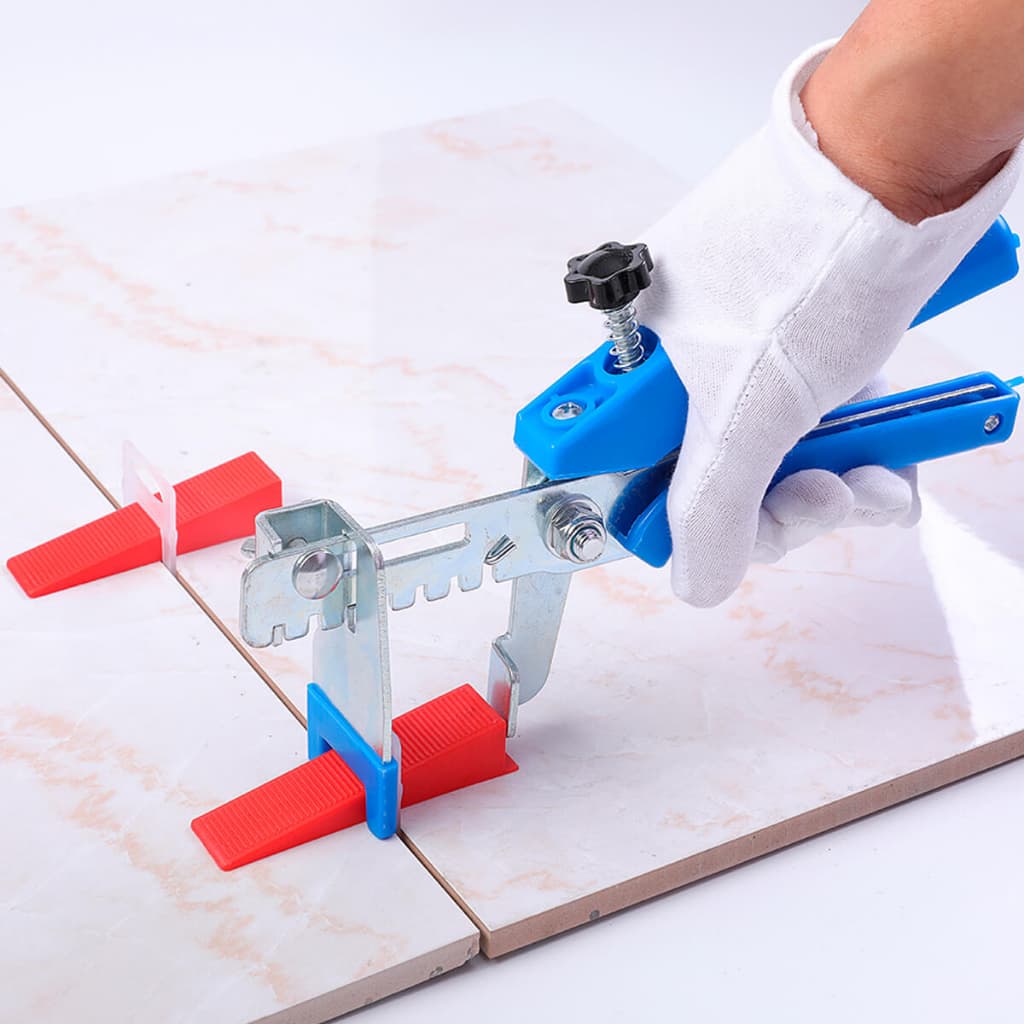KIT 100 Cunhas Niveladoras Piso Cerâmico Profissional
