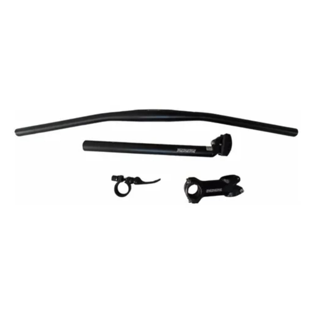 Kit Bike Guidão Mesa Canote Abraçadeira X-time