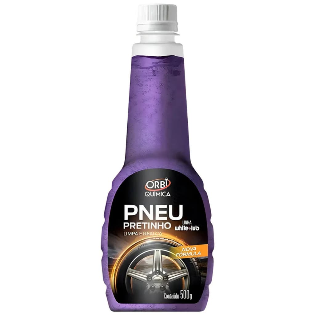 Pneu Pretinho Orbi Revitalizador Pneus E Borrachas 500ml Cor