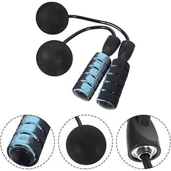 Corda De Pular Fitnes Com Peso Sem Fio Profissional