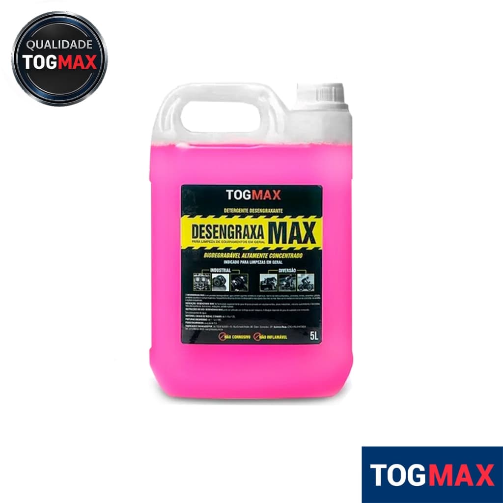 Desengraxante Detergente Multiuso 5lt Limpeza Pesada Automotivo Limpeza Corrente Relação Bicicleta