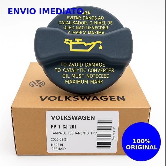 Tampa Oleo Motor Original VW Gol G2, G3, G4, G5 & G6, Up!, Golf, Kombi, Voyage, Fox