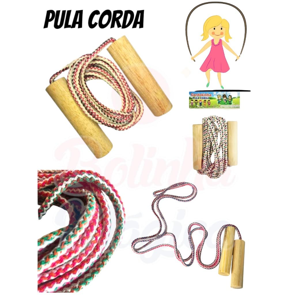 Pula Corda Brinquedo de Pular Infantil  Kit Festa Aniversário Lembrancinha Criança Prenda