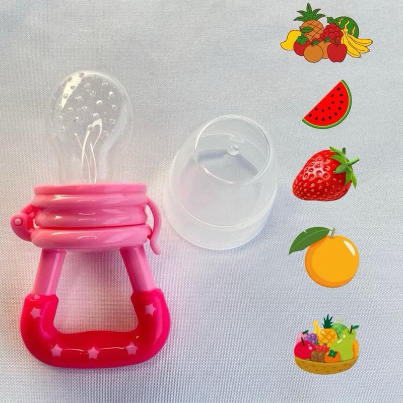 Chupeta Alimentadora Bebê Frutinha Silicone Infantil