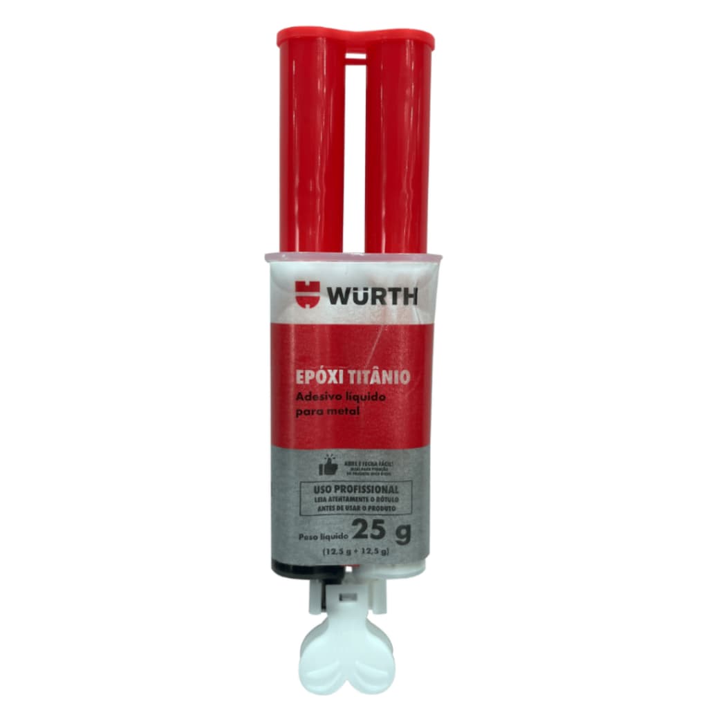 Cola Epóxi Wurth Une E Repara Metais, Aço, Aluminio, Cobre Com Segurança Produto Original Resistente